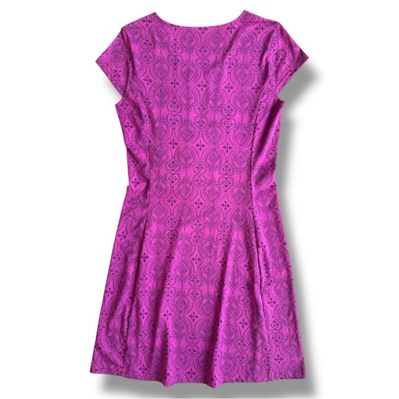 Kühl Pink Verona Dress Ruched Sheath Mini Dress Sz S - Picture 2 of 16